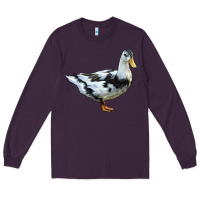 Plum Ancona Duck Long Sleeve Tee - LillyAllenDesigns
