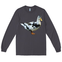 Smoke Ancona Duck Long Sleeve Tee - LillyAllenDesigns
