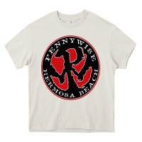 Cream pennywise Heavy Core Tee - artisFamous