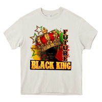 Cream Future black king Heavy Core Tee - FaDigitalArtStudio
