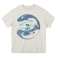 Cream Avatar Katara Heavy Core Tee - artisFamous