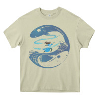 Mossy Avatar Katara Heavy Core Tee - artisFamous