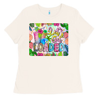 Bone Lets Get Loaded Mouse Pad Ladies Tee - CowhideDigitalArt