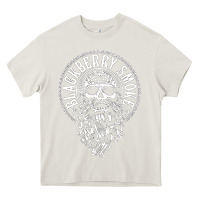Cream blackberry smoke’s Heavy Core Tee - artisFamous
