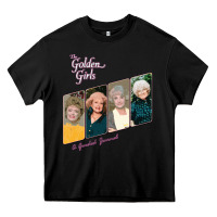 Black THE GOLDEN GIRLS Heavy Core Tee - artisFamous