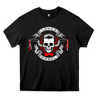 Black loner rebel Heavy Core Tee - artisFamous