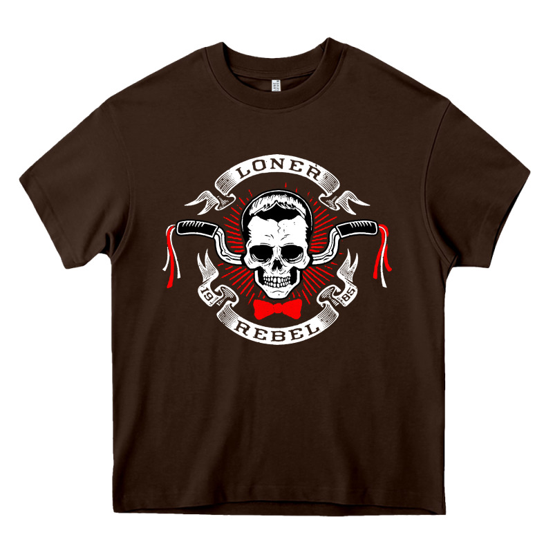 Loner Rebel Heavy Core Tee by artisFamous | Teevron