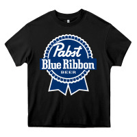Black pabst blue ribbon Heavy Core Tee - artisFamous