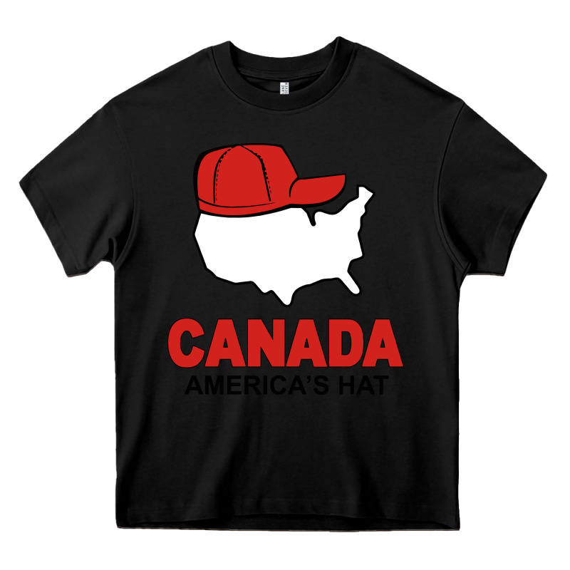Canada America's Hat Heavy Core Tee by artisFamous | Teevron
