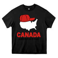 Black canada america's hat Heavy Core Tee - artisFamous