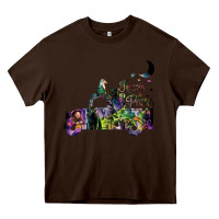 Chocolate Brown hocus pocus car Heavy Core Tee - artisFamous