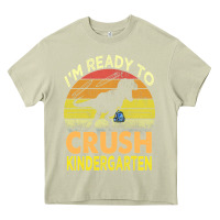 Mossy i'm ready to crush kindergarten dinosaur back to school kids t shirt Heavy Core Tee - artisFamous