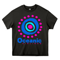 Asphalt lost oceanic airlines Heavy Core Tee - artisFamous