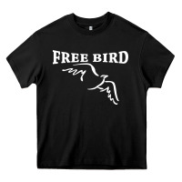 Lynyrd Skynard Free Bird Ronnie Van Zant Heavy Core Tee | Teevron