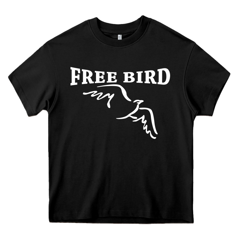 Lynyrd Skynard Free Bird Ronnie Van Zant Heavy Core Tee by artisFamous | Teevron