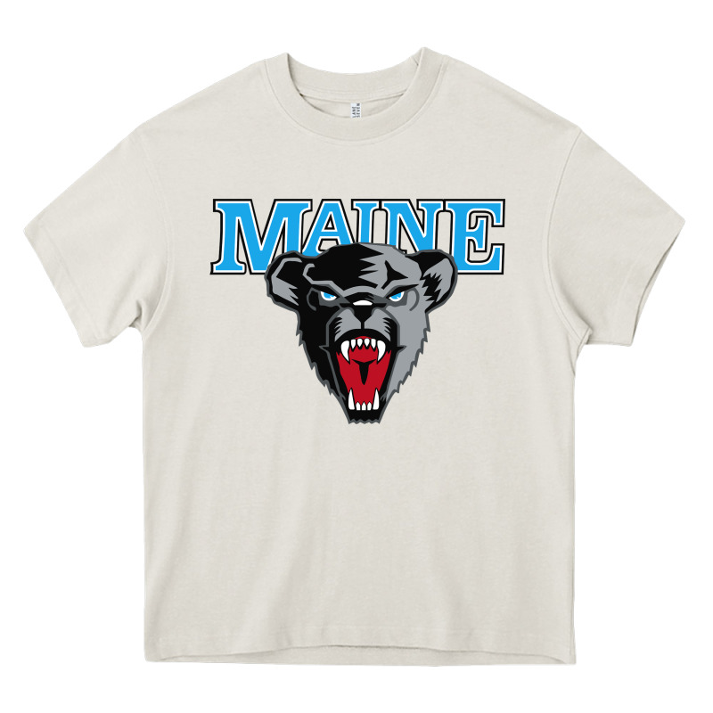 Maine Black Bears Premier Heavy Core Tee by artisFamous | Teevron