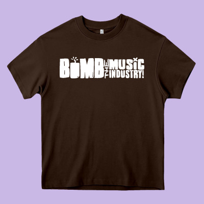 Bomb The Music Industry Heavy Core Tee Designed By Artisfamous