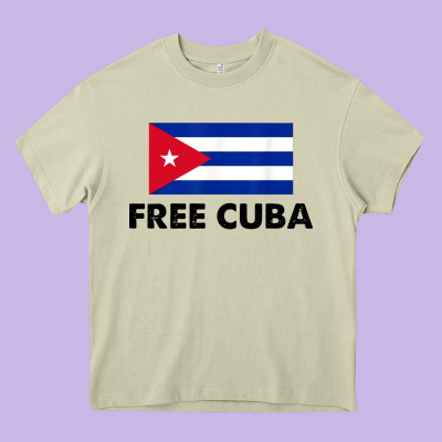 Free Cuba  Sos Cuba Cuba Pride Nuestra Cuba Heavy Core Tee Designed By Artisfamous