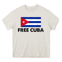 Cream free cuba  sos cuba cuba pride nuestra cuba Heavy Core Tee - artisFamous
