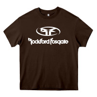 Chocolate Brown rockford fosgate Heavy Core Tee - artisFamous