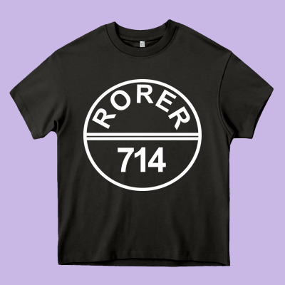 Rorer 714 Heavy Core Tee Designed By Artisfamous