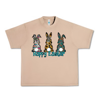 Burro Happy Easter Urban Heavy Tee - CowhideDigitalArt