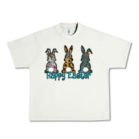 Pistachio Happy Easter Urban Heavy Tee - CowhideDigitalArt