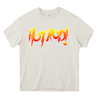 Cream rowdy roddy piper hot rod vintage, Heavy Core Tee - artisFamous
