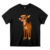 Black rudolph the red nosed reindeer movie Heavy Core Tee - artisFamous