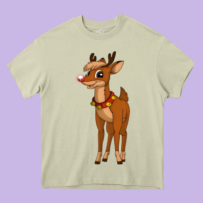 Rudolph The Red Nosed Reindeer Movie Heavy Core Tee Designed By Artisfamous