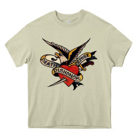 Mossy sailor jerry tattoo art military mermaid Heavy Core Tee - artisFamous