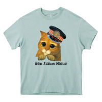 Arona cat tama train station master Heavy Core Tee - artisFamous