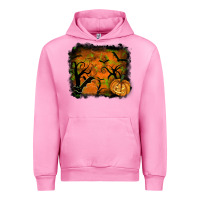 Fuchsia Pink halloween backround Urban Hoodie - RanaPortraitStore