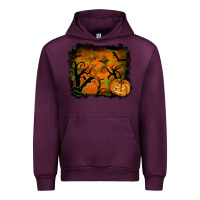 Mauve Wine halloween backround Urban Hoodie - RanaPortraitStore
