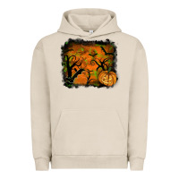 Halloween Backround Urban Hoodie | Teevron