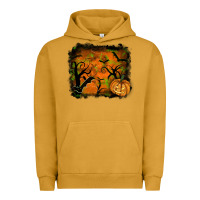 Pigment Peanut Butter halloween backround Urban Hoodie - RanaPortraitStore