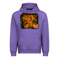 Tulip halloween backround Urban Hoodie - RanaPortraitStore
