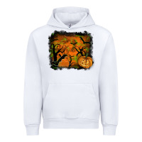 White halloween backround Urban Hoodie - RanaPortraitStore
