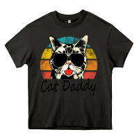 Asphalt cat daddy vintage Heavy Core Tee - artisFamous