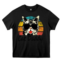 Black cat daddy vintage Heavy Core Tee - artisFamous
