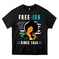 Black juneteenth free ish since 1865 black Heavy Core Tee - artisFamous