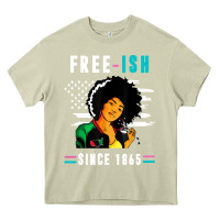 Mossy juneteenth free ish since 1865 black Heavy Core Tee - artisFamous