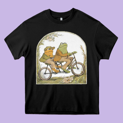 Frog And Toad Heavy Core Tee Designed By Artisfamous