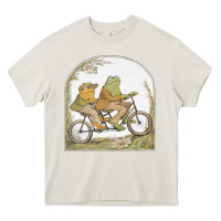 Cream frog and toad Heavy Core Tee - artisFamous