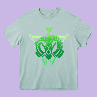 Rayquaza Heavy Core Tee Designed By Artisfamous