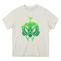 Cream rayquaza Heavy Core Tee - artisFamous