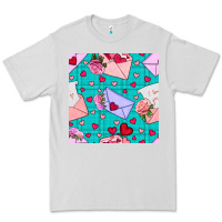 Dove Grey valentines day love letter and envelope Premium Tee - BundleAndBundleShop