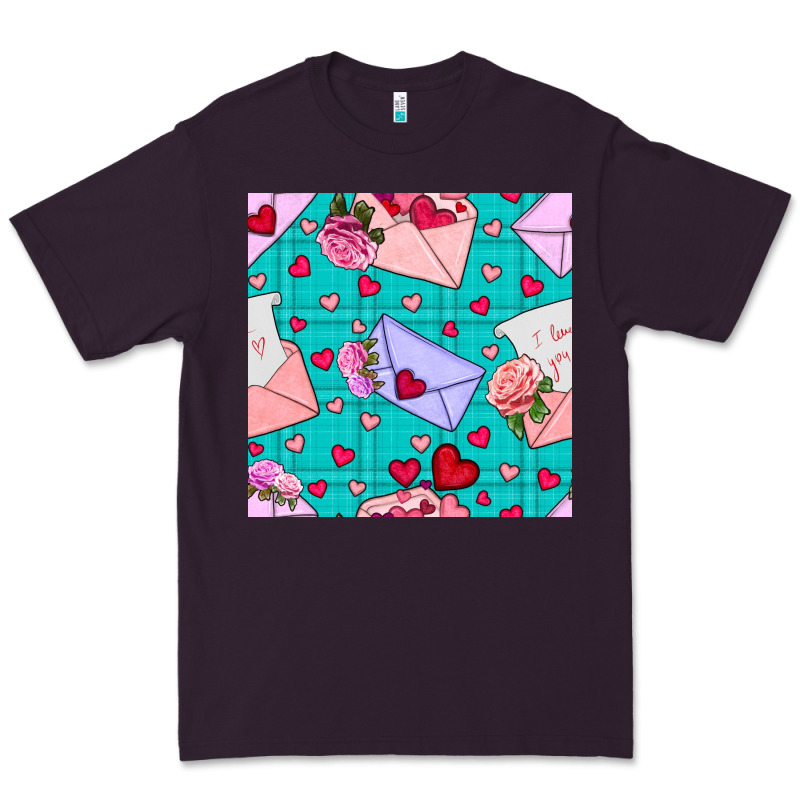 Valentines Day Love Letter And Envelope Premium Tee by BundleAndBundleShop | Teevron