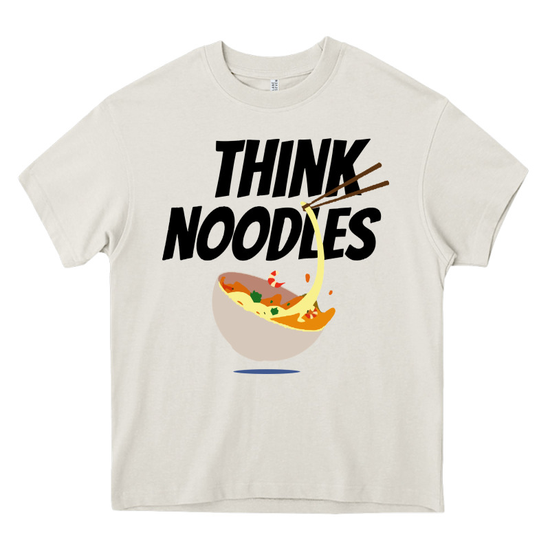 Think Noodles Heavy Core Tee by artisFamous | Teevron