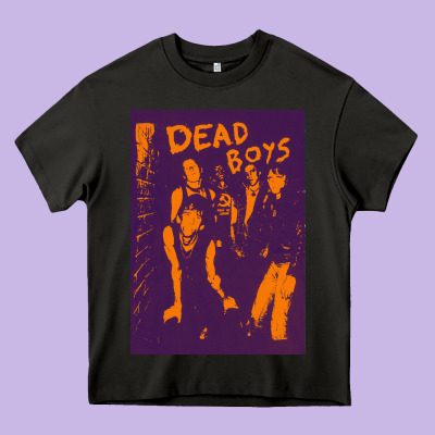 Dead Boys Punk Heavy Core Tee Designed By Artisfamous